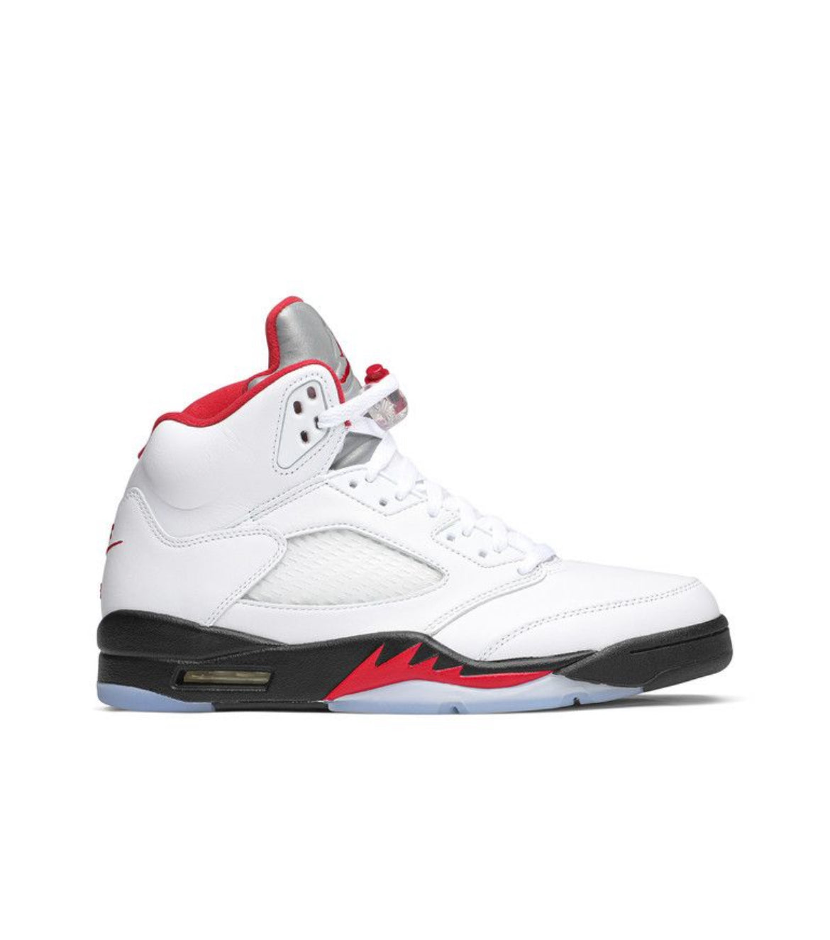 Air Jordan 5 Retro White Fire Red 2020 (PRE-OWNED)