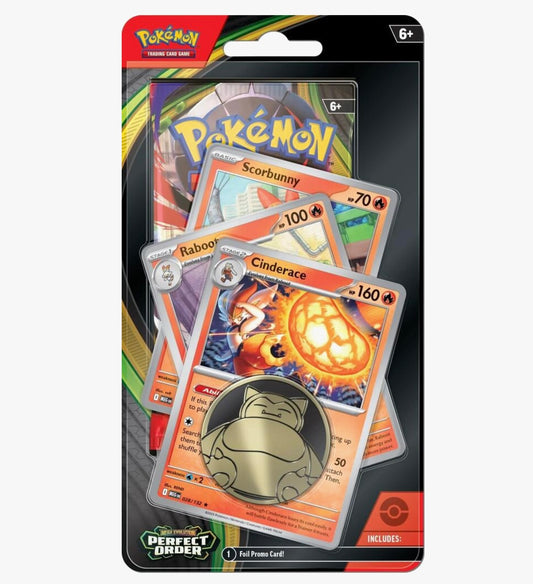 Pokémon Perfect Order Premium Checklane Blister Cinderace
