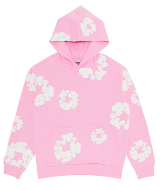 Denim Tears Hoodie Pink