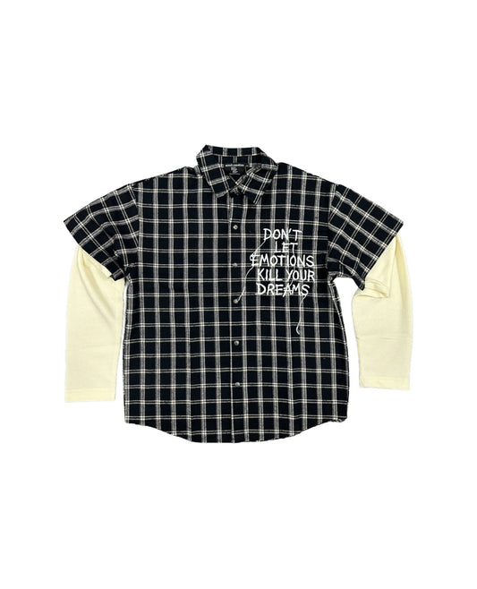 Mixed Emotion Black Dreams Flannel