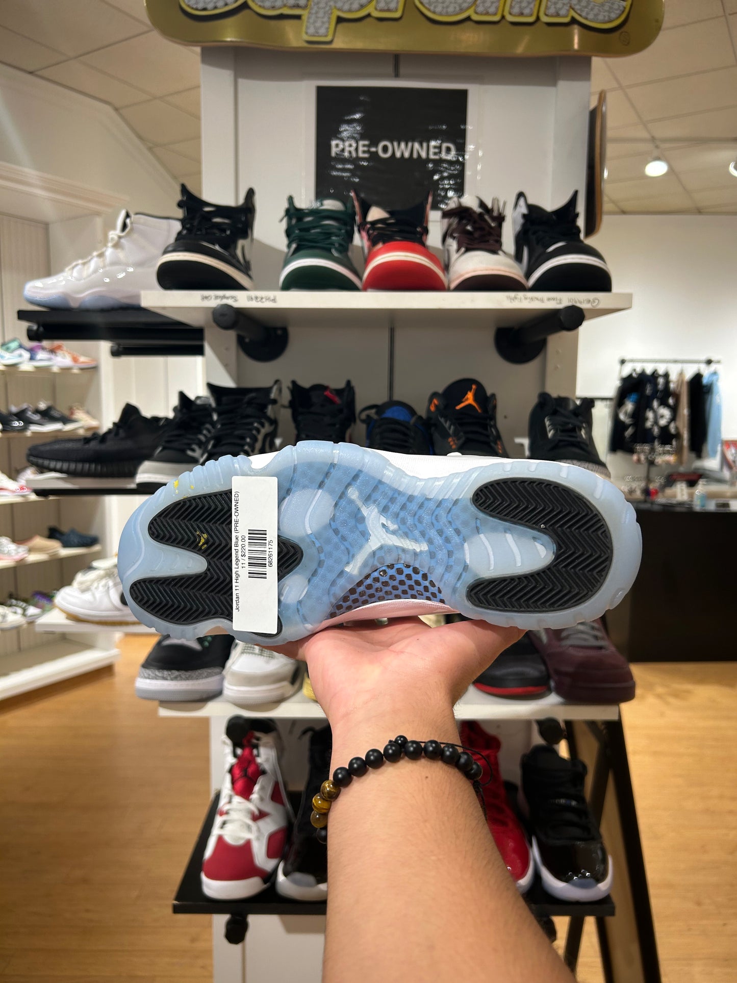 Jordan 11 High Legend Blue (PRE-OWNED)