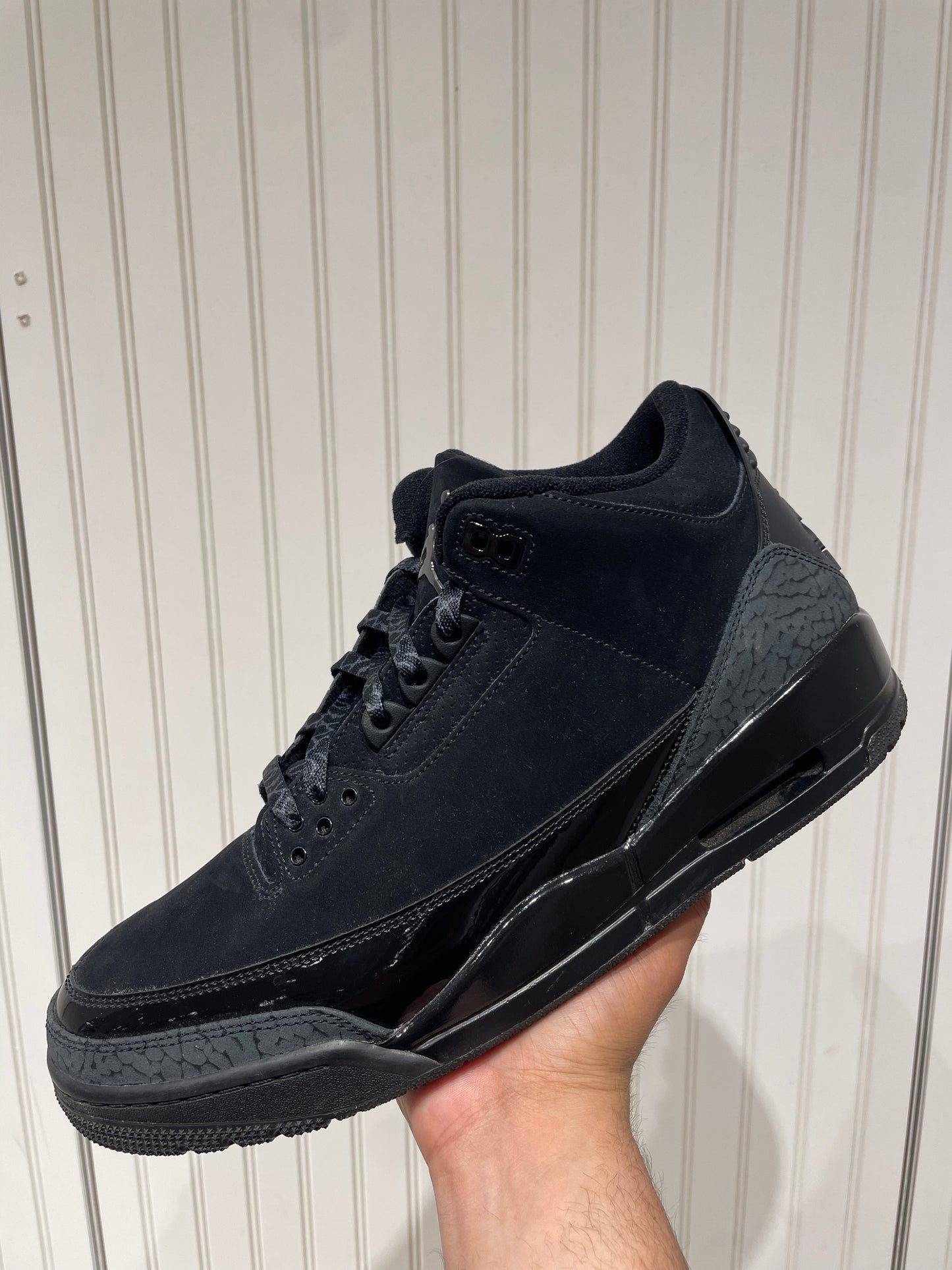 Air Jordan 3 Black Cat (PRE-OWNED)