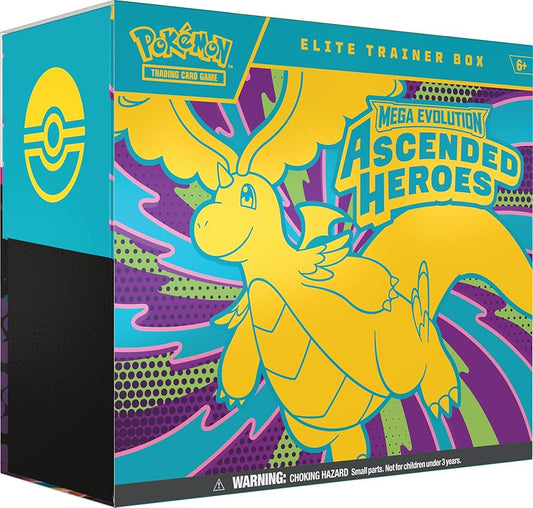 2026 Pokémon Mega Evolution Ascended Hero’s Elite Trainer Box