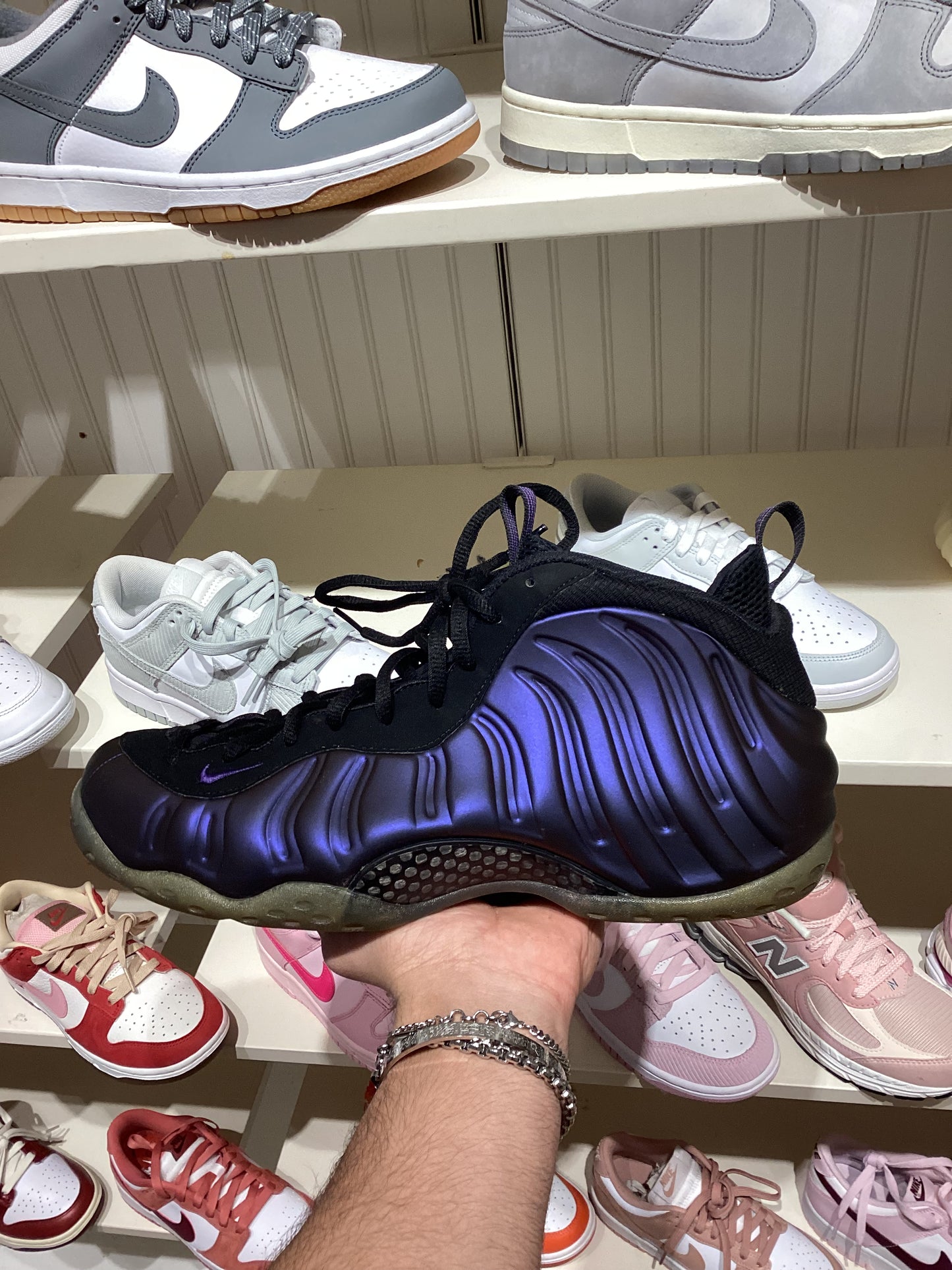 Nike Air Foamposite One Eggplant 2017 (PRE-OWNED)