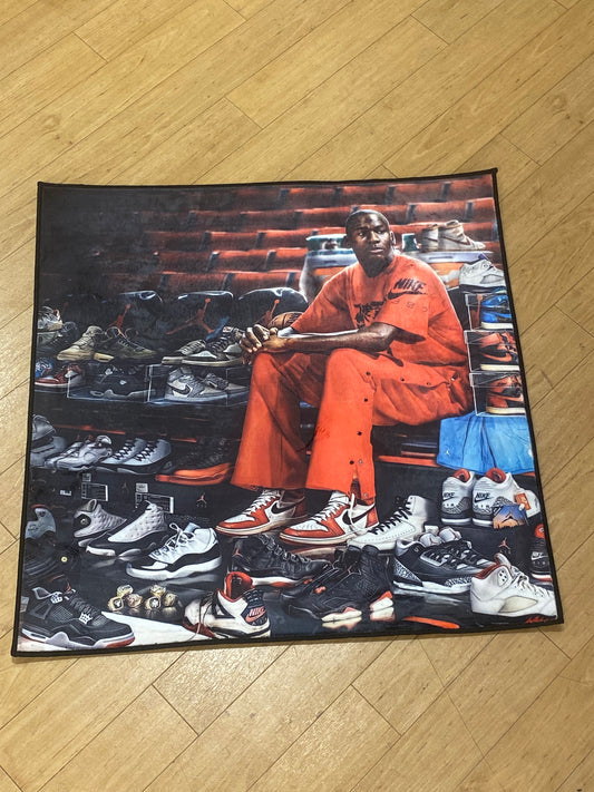 MJ With Shoes Rug