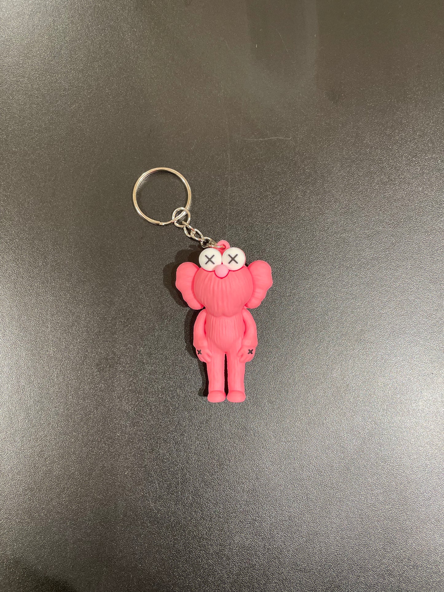 Pink Kaws Keychain