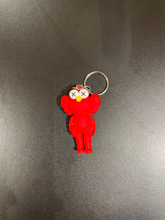 Red Kaws Keychain