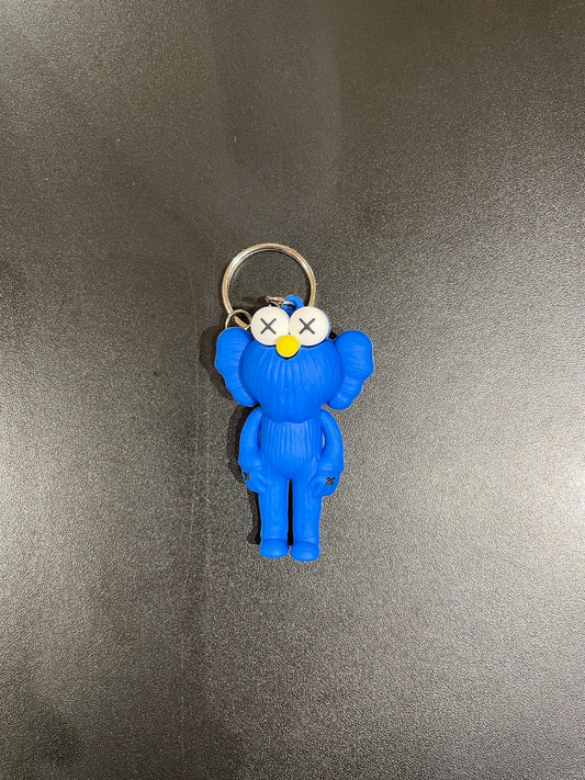 Blue Kaws Keychain