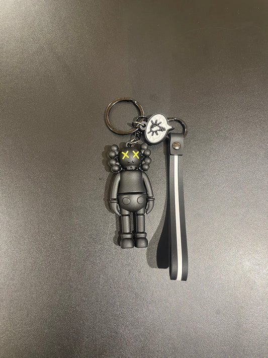 Black Kaws Figure Keychain