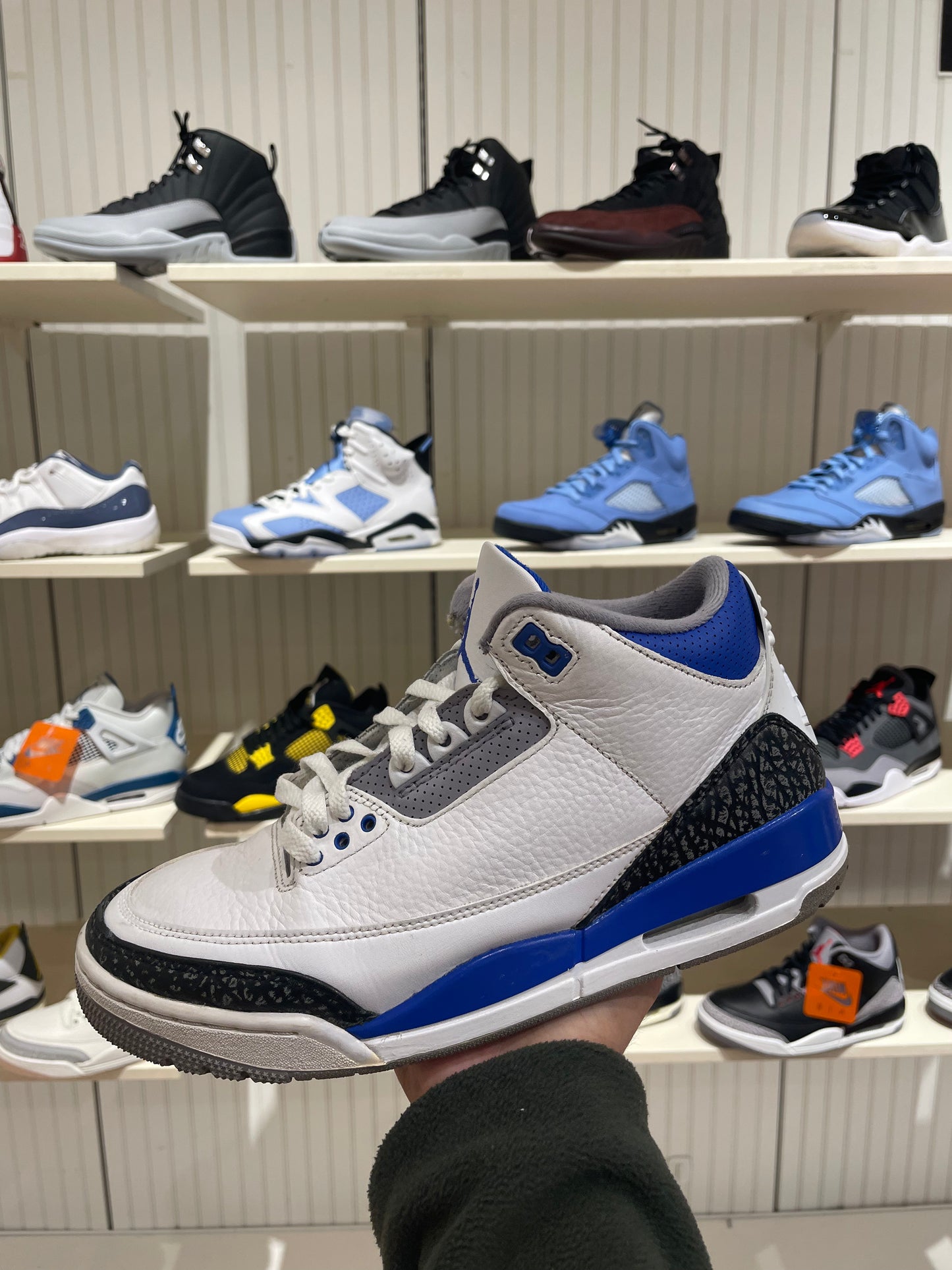 Jordan 3 Racer Blue (PRE-OWNED) No Box