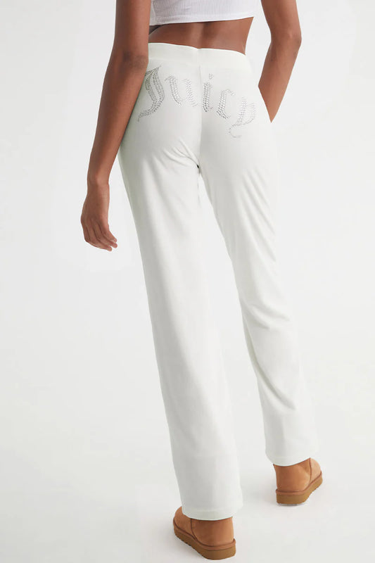 Juicy Couture White Track Pants