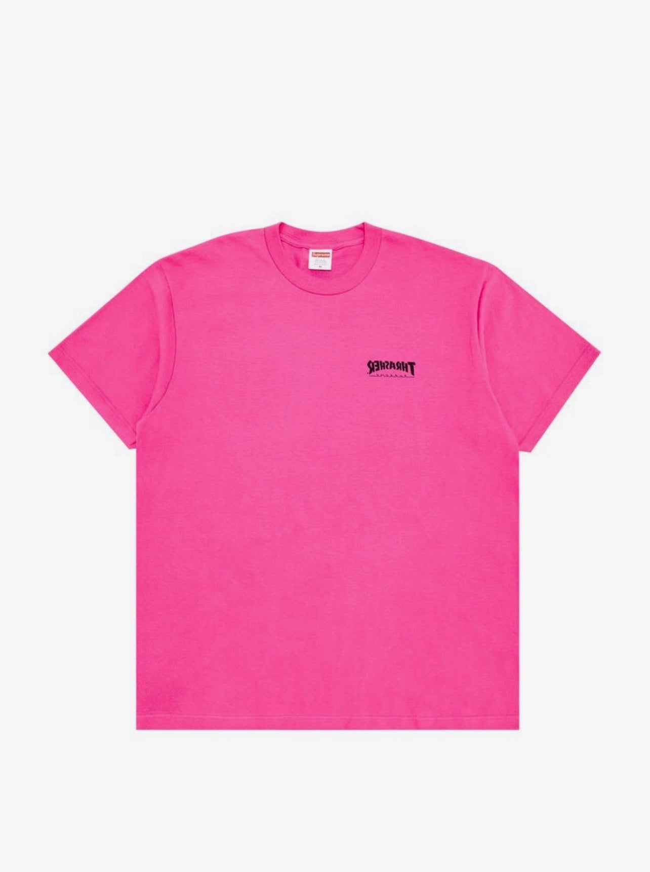 Supreme Thrasher Cross Pink Tee