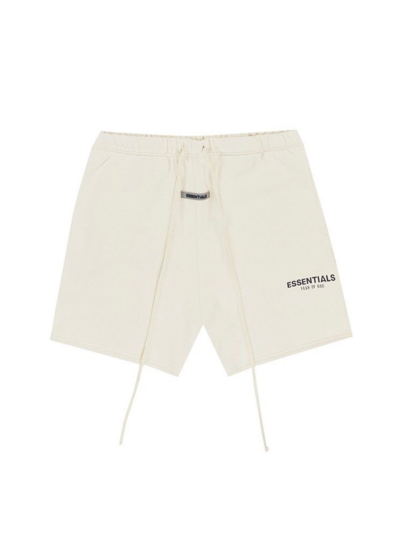 Essentials Cream Reflective Shorts