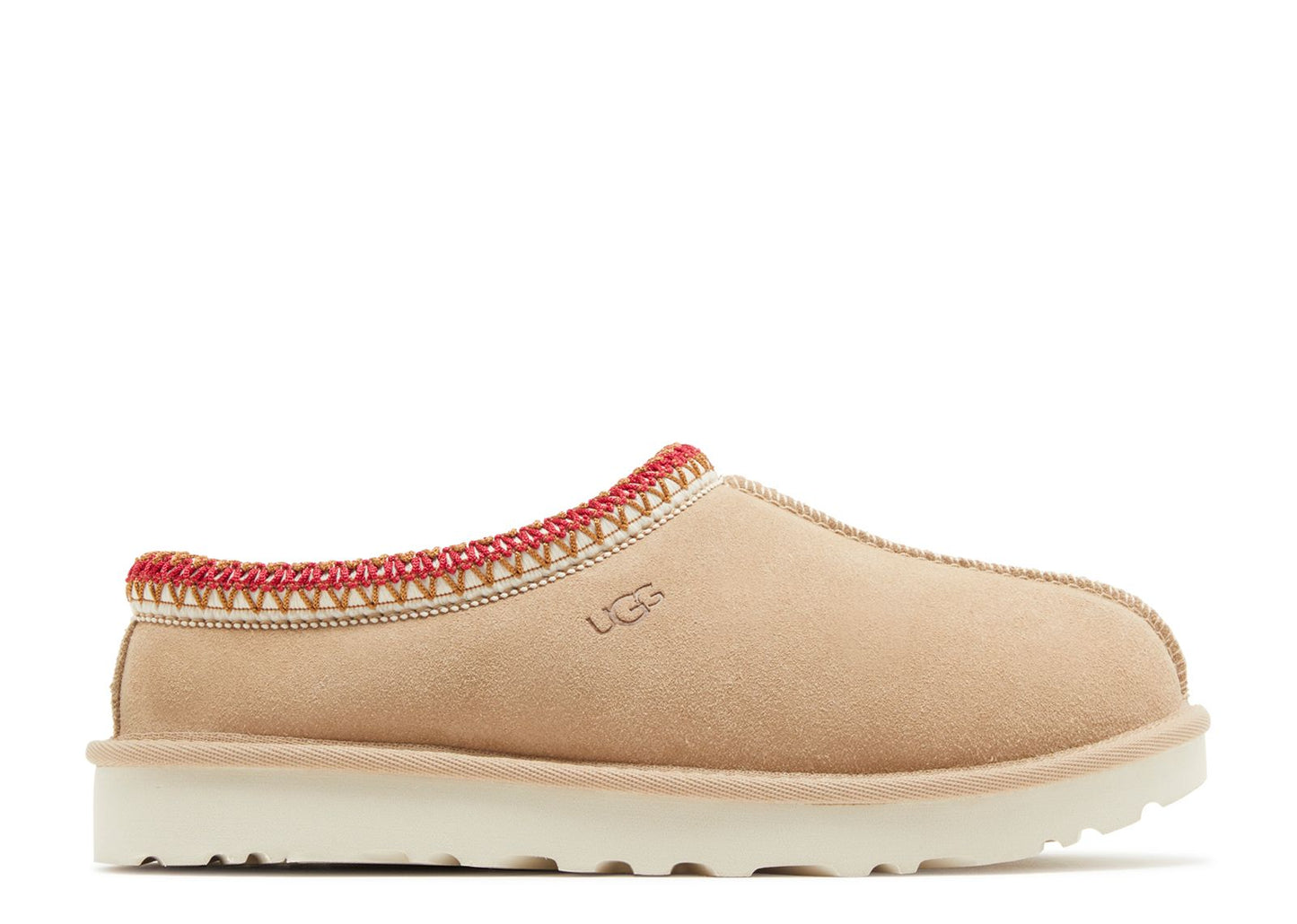 Wmns Tasman Slipper Sand Dark Cherry